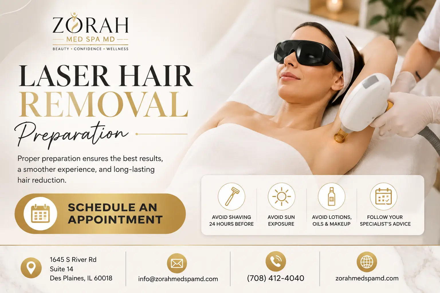 Laser Hair Removal Des Plaines, IL
