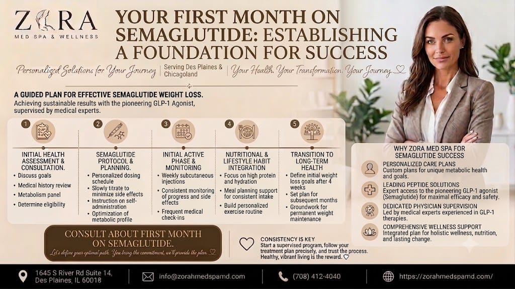 first month on semaglutide